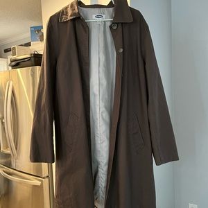 Old navy trench coat. Size xl.